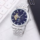 10_Automatic Mechanical Watch New 007 Series European Machinery Steel Band Watch