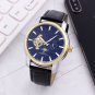 10_Automatic Mechanical Watch New 007 Series European Machinery Steel Band Watch