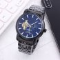 4_Automatic Mechanical Watch New 007 Series European Machinery Steel Band Watch