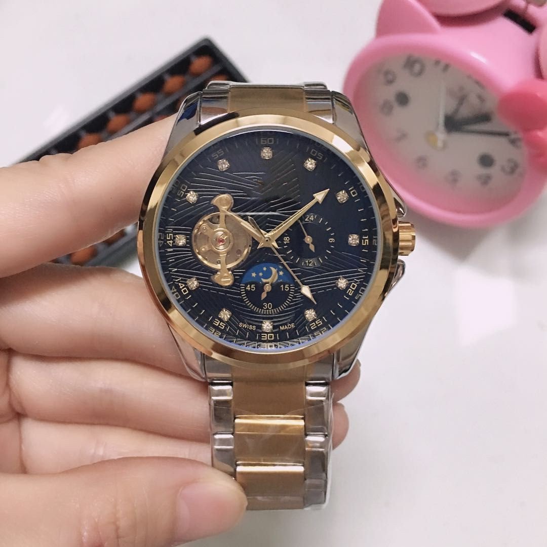 3_Automatic Mechanical Watch Oujia 007 Hippocampus Hollow Men's Automatic Mechanical Watch