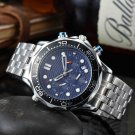 3_2023 Oujia Haima Goods Men's Watch Six-Pin Quartz Full-Function Watch