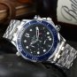 7_Six-Pin Full-Function Chronograph European Men's Watch