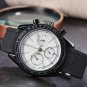 4_Quartz Watch Europa Six-Pin Tape Three-Eye Men's Sports Tape Timing 40Mm