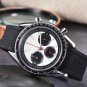 6_Quartz Watch Europa Six-Pin Tape Three-Eye Men's Sports Tape Timing 40Mm