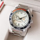 2_New Hot Selling European Brand Seahorse Five-Pin Steel Band Men's Quartz Watch