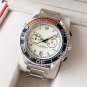 2_New Hot Selling European Brand Seahorse Five-Pin Steel Band Men's Quartz Watch