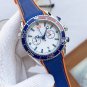 6_Quartz Watch European Hippocampus Five-Pin Waterproof Luminous Calendar Quartz Watch Steel Band Wa