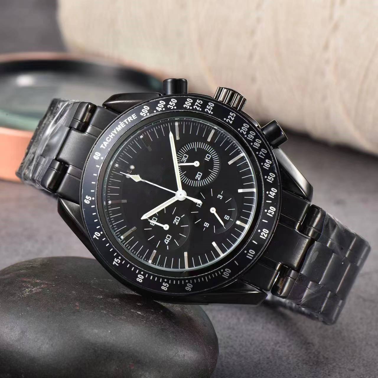 7_Quartz Watch Europa Waterproof Luminous Quartz Watch Steel Band Watch Men's Watch