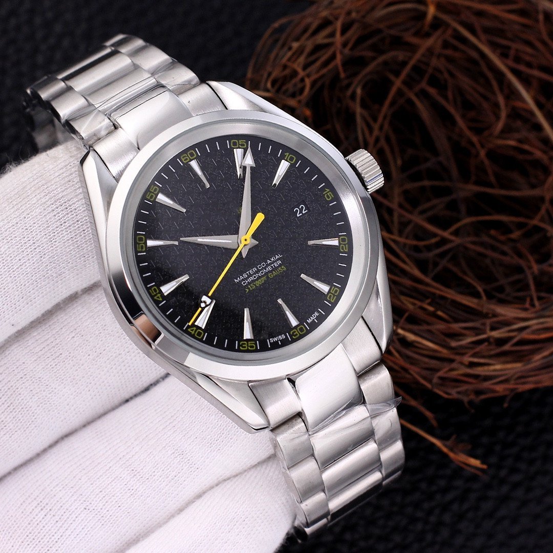 1_Automatic Mechanical Watch European Hippocampus Three-Pin Automatic Mechanical Watch