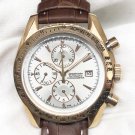 42Mm Wide Six Sides Three Eyes Rose White Coffee Skin 380Kk002_Automatic Mechanical Watch European F