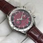 Green Butyl Black Eyes_Auto Mechanical Watch European Hippocampus Five-Needle Black Eye Automatic Me
