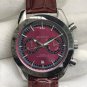 Green Butyl Black Eyes_Auto Mechanical Watch European Hippocampus Five-Needle Black Eye Automatic Me