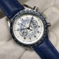 White Face Blue Number 42Mm_Automatic Mechanical Watch Europa Five-Pin White Face Automatic Mechanic