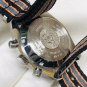 Black Black And White Grid_Automatic Mechanical Watch European O Super Black And White Automatic Mac
