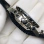 Black Black And White Grid_Automatic Mechanical Watch European O Super Black And White Automatic Mac
