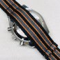 Black Black And White Grid_Automatic Mechanical Watch European O Super Black And White Automatic Mac