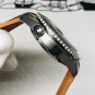 Orange Gray_Automatic Mechanical Watch European Hippocampus Five-Needle Orange Grey Automatic Mechan