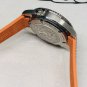 Orange Black_Automatic Mechanical Watch European Hippocampus Five-Needle Orange Black Automatic Mech