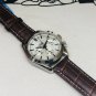 Light Six Landing Steel Belt_Automatic Mechanical Watch European Hippocampus Six-Needle White Blue D