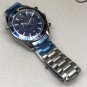 Blue_Automatic Mechanical Watch Oujia Haima Five-Pin Blue Automatic Mechanical Watch Hw031