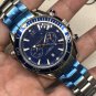 Blue_Automatic Mechanical Watch Oujia Haima Five-Pin Blue Automatic Mechanical Watch Hw031