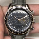 Manmei Black Noctilucent Plaid & Black_Automatic Mechanical Watch Oujia Chaoba Five-Pin Rose Gray Au