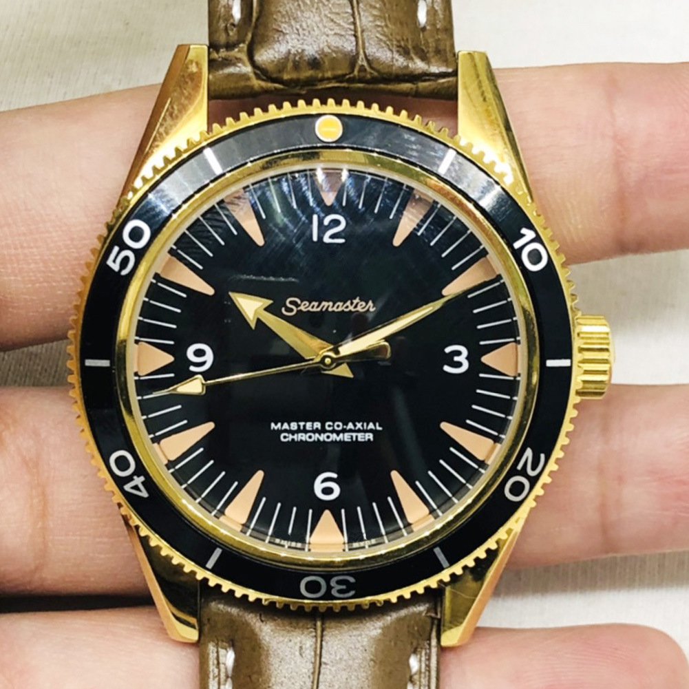 Ghost Gold Black Coffee Skin 42Mm_Automatic Mechanical Watch European Ghost Gold Black Transparent B