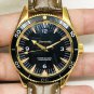 Ghost Gold Black Coffee Skin 42Mm_Automatic Mechanical Watch European Ghost Gold Black Transparent B