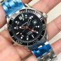 42Mm As Shown In The Figure_Mechanical Watch Gmt 007 Black James Bond All-Mechanical Watch Hawkeagle