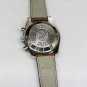 As Shown In The Figure_Quartz Watch Oujia Super Master Six-Pin Rose White Rose Coffee Belt Quartz Wa