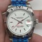 Tooth Count White Ding Red Calendar 40Mm_Automatic Mechanical Watch European Teeth Number Bai Ding R