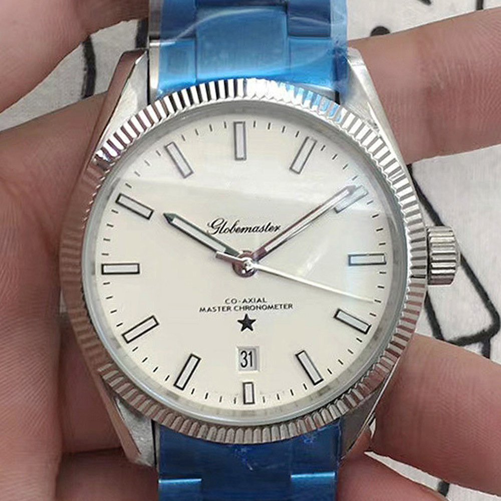 White Black Tin 40Mm_Automatic Mechanical Watch Automatic Mechanical Watch