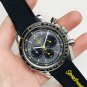 Racing Grey Tape_Quartz Watch Speedmaster Six-Pin Racing Gray Tape Quartz Watch Cl024 Mechanical Wat