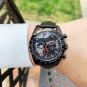 Kuowei Electric Black Red Whirlwind_Automatic Mechanical Watch Automatic Mechanical Watch. Automatic