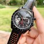 Kuowei Electric Black Red Whirlwind_Automatic Mechanical Watch Automatic Mechanical Watch. Automatic