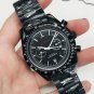 Wide Five Electric Black Steel Belt_Automatic Mechanical Watch Oujia Wide Five-Pin Electric Black St
