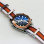 Seahorse Five Needle Orange Black_Automatic Mechanical Watch Automatic Mechanical Watch
