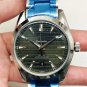 Seahorse Three Needle Six Calendar Green_Automatic Mechanical Watch Oujia Haima Three Needle Six Cal