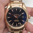 Seahorse Three-Needle Rose Gold Black_Automatic Mechanical Watch Automatic Mechanical Watch