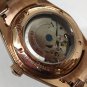 Seahorse Three-Needle Rose Gold Black_Automatic Mechanical Watch Automatic Mechanical Watch