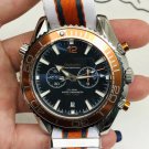Haima Five-Pin Orange Ring Black Orange_Automatic Mechanical Watch Automatic Mechanical Watch