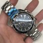 Seahorse Six Needle Black_Automatic Mechanical Watch Oujia Haima Six-Pin Black Steel Automatic Mecha