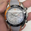 Haima Five-Needle Black Orange Gray Surface_Automatic Mechanical Watch Automatic Mechanical Watch