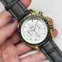 Golden Egg Eye Diced White_Quartz Watch Oujia Super Five-Pin Gray Plaid, Black Belt Quartz Watches W