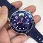 Blue Cyclone Tape_Mechanical Watch Oujia 007 Black James Bond Automatic Mechanical Watch Hawke