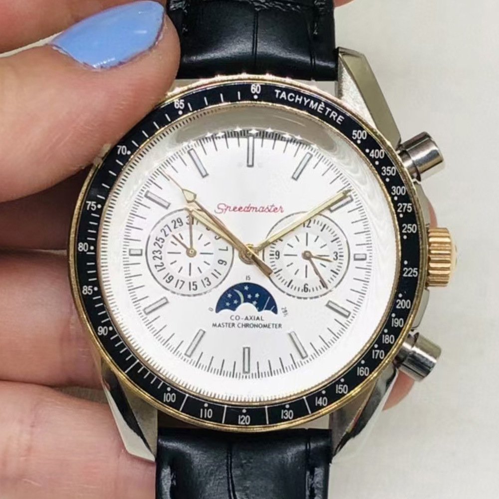 The Rose White Stars_Automatic Mechanical Watch Oujia Super Five-Pin Star Automatic Mechanical Watch