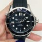 6 Calendar Vinyl_Mechanical Watch Oujia 007 Black James Bond Automatic Mechanical Watch Hawke