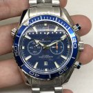 Lan Iron And Steel_Automatic Mechanical Watch Oujia Chaoba Five-Pin Blue Steel Automatic Mechanical 