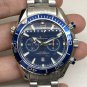 Lan Iron And Steel_Automatic Mechanical Watch Oujia Chaoba Five-Pin Blue Steel Automatic Mechanical 