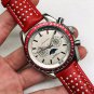 Red Circle Gray Stars_Automatic Mechanical Watch Oujia Super Five-Pin Star Automatic Mechanical Watc